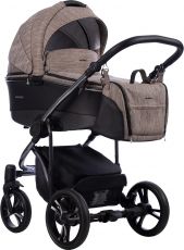 Дитяча коляска 2 в 1 Bebetto Bresso Premium DARK 01